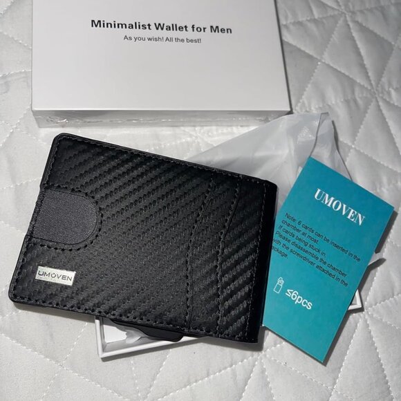 Wallet for Men - Pop Up Case, Cash Slot, and Credit Card Slot - Slim Aluminum - Picture 1 of 11